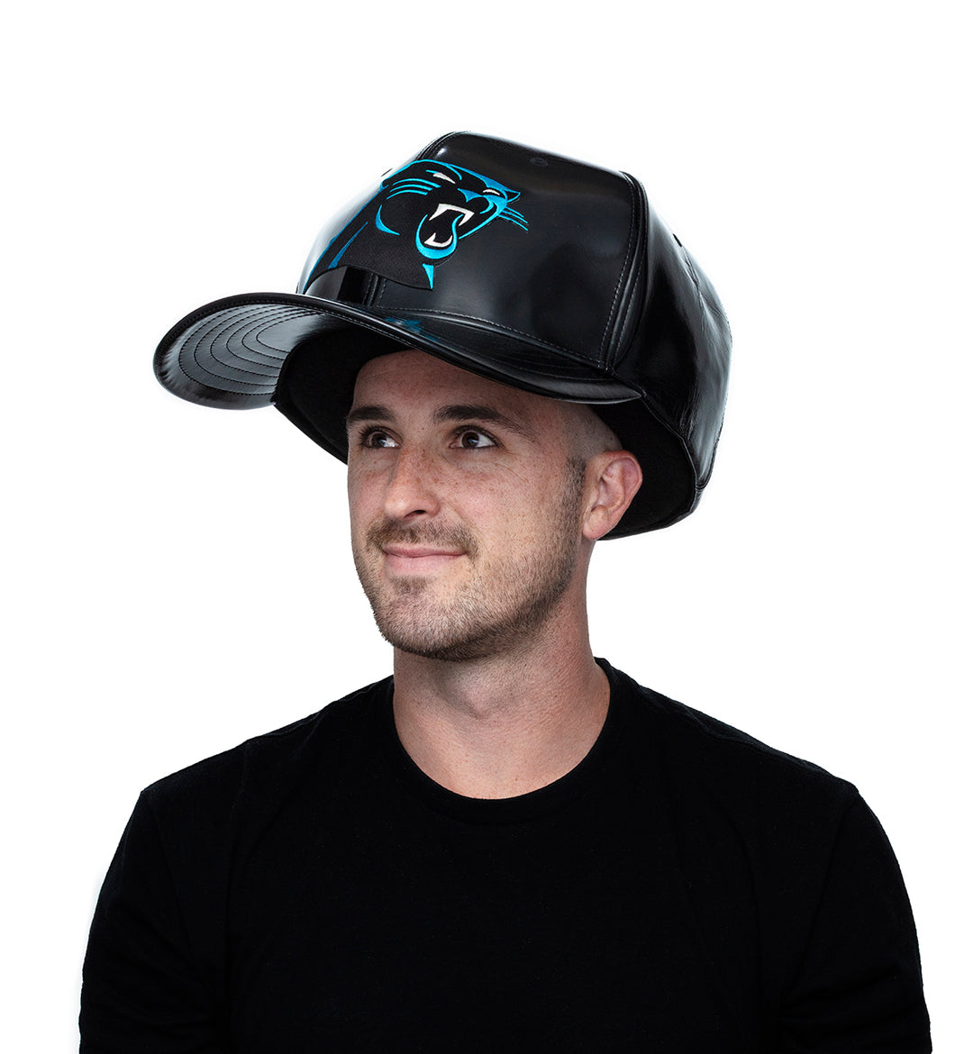 Carolina Panthers "Chrome Dome" Noggins