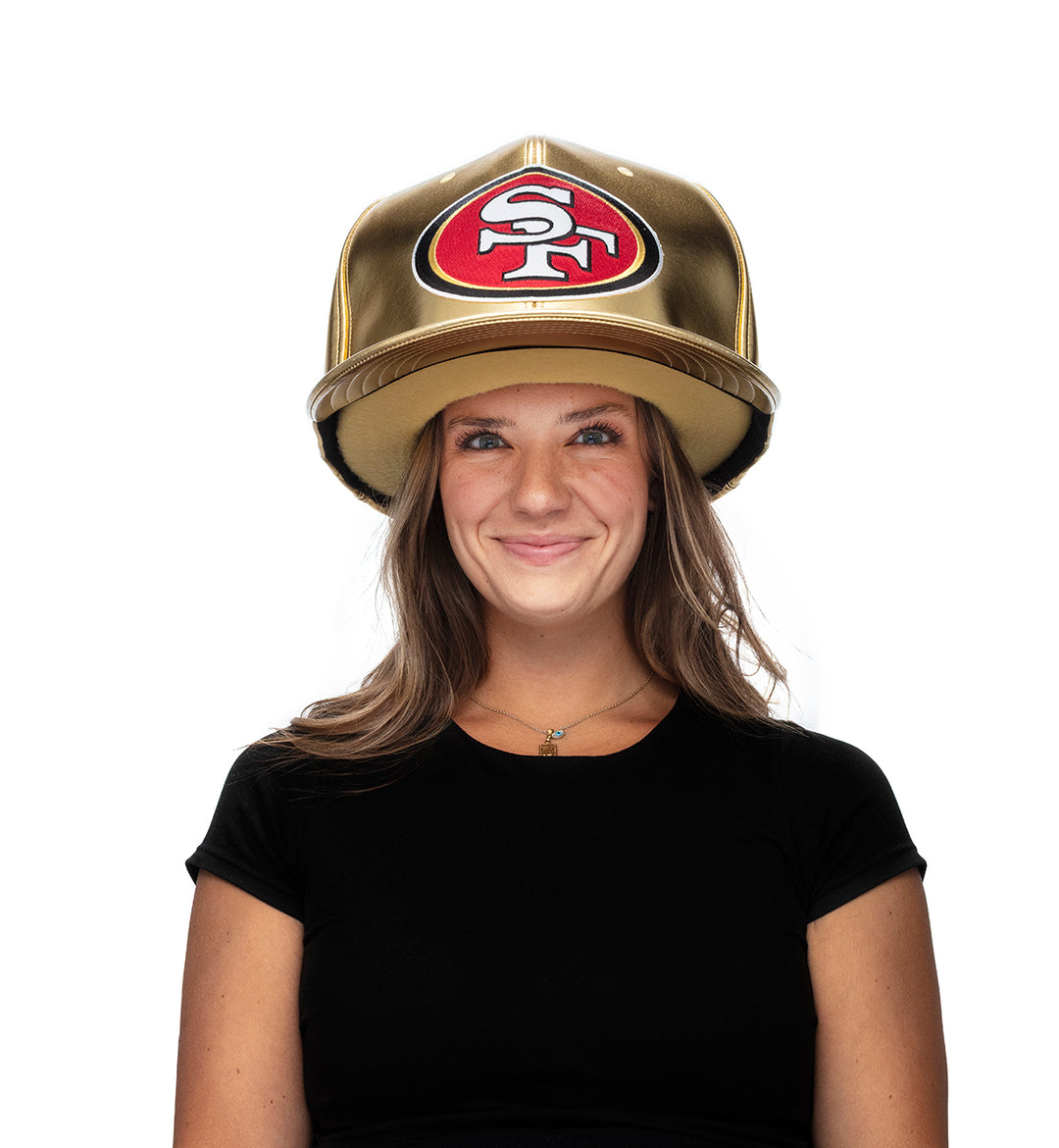 San Francisco 49er's "Chrome Dome" Noggins
