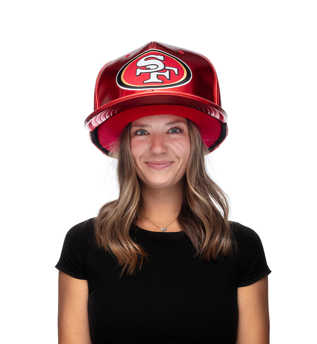 San Francisco 49er's "Chrome Dome" Noggins