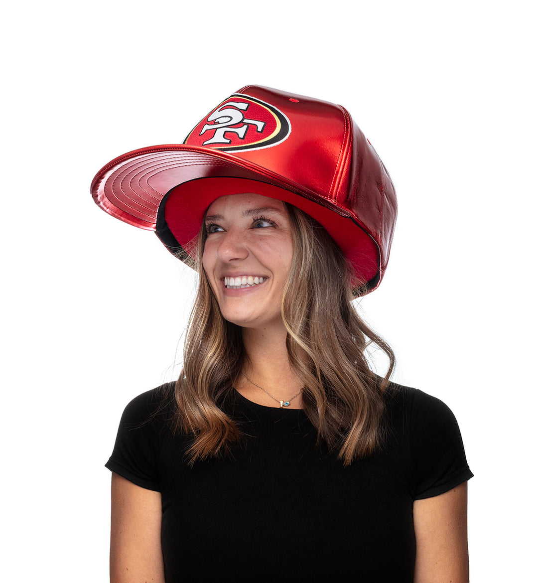 San Francisco 49er's "Chrome Dome" Noggins