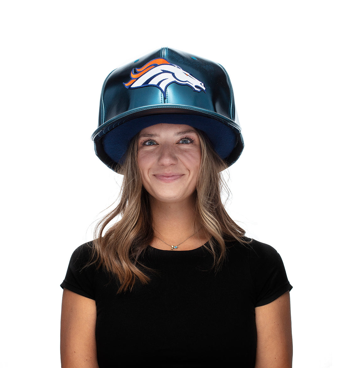 Denver Broncos "Chrome Dome" Noggins