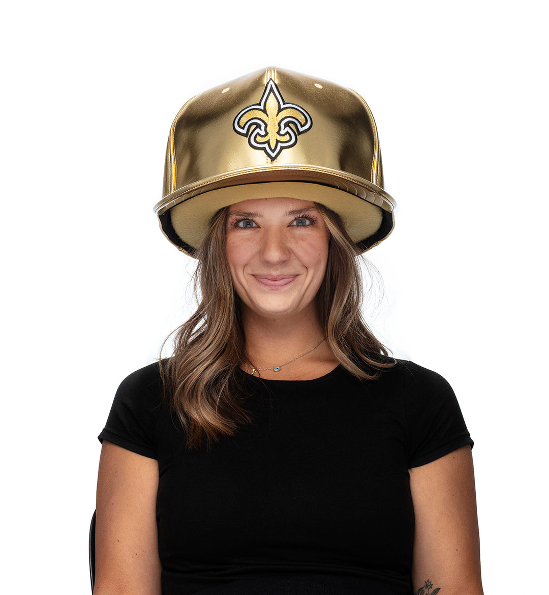 New Orleans Saints "Chrome Dome" Noggins