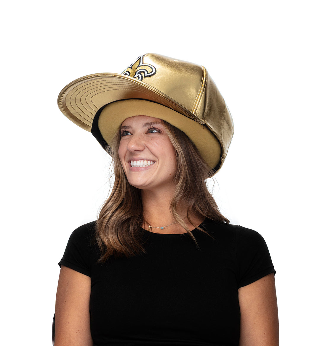 New Orleans Saints "Chrome Dome" Noggins