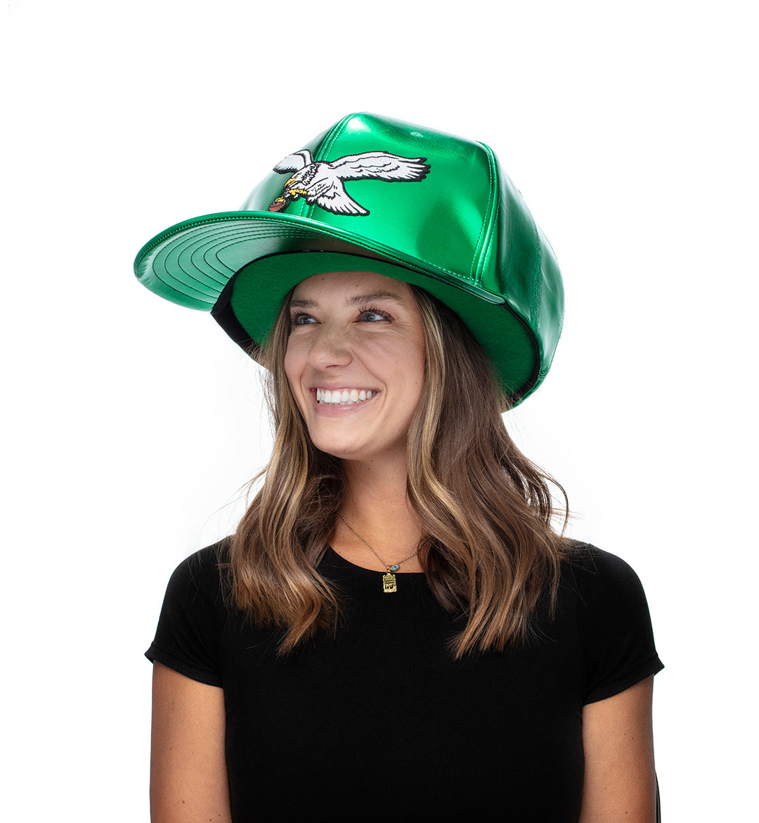 Throwback Philadelphia Eagles "Chrome Dome" Noggins