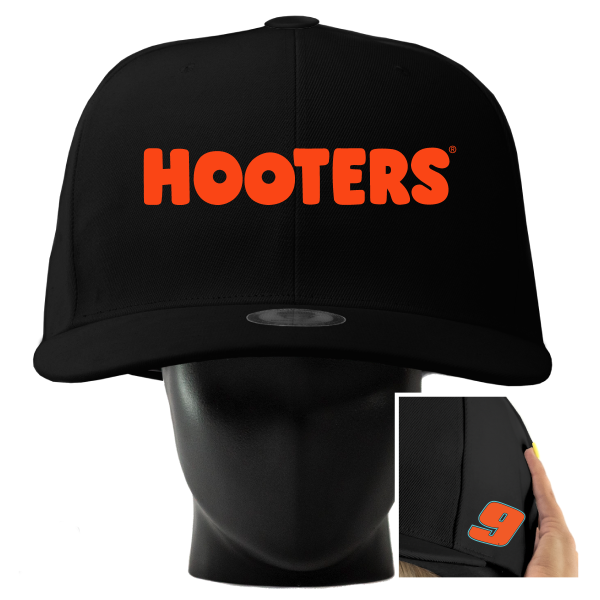 Chase Elliott 9 Hooters Noggin Noggin Boss