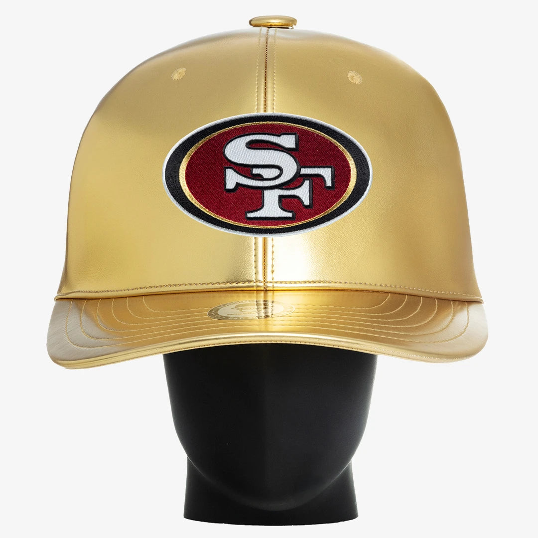 San Francisco 49er's "Chrome Dome" Noggins