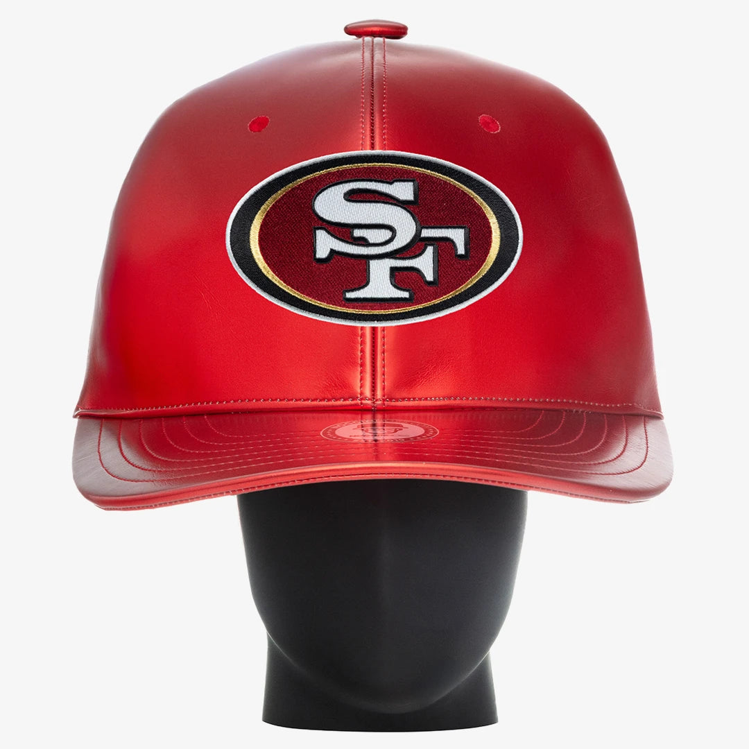 San Francisco 49er's "Chrome Dome" Noggins