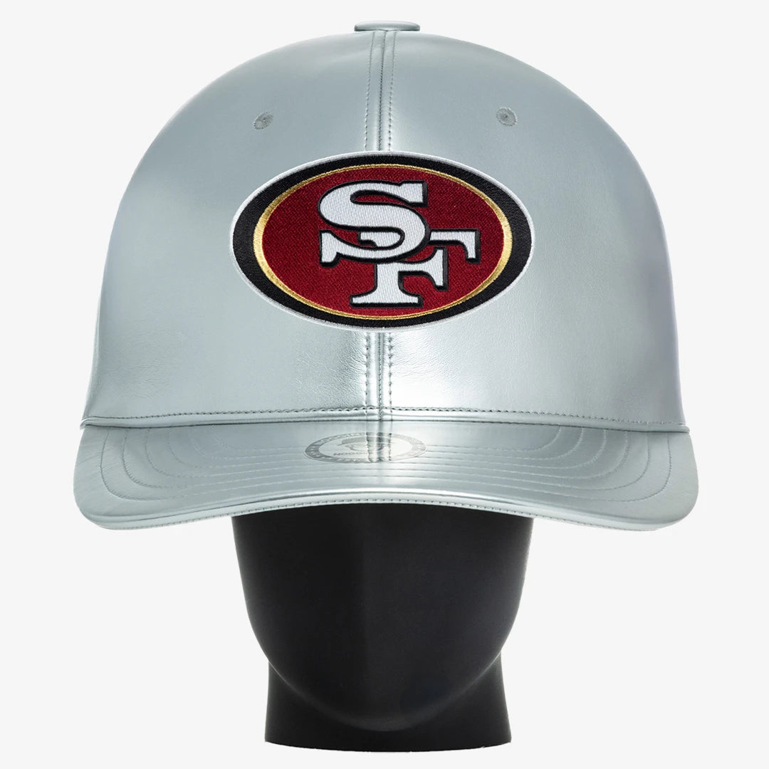 San Francisco 49er's "Chrome Dome" Noggins