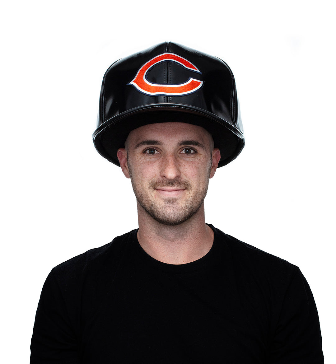 Chicago Bears "Chrome Dome" Noggins