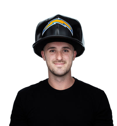 Los Angeles Chargers "Chrome Dome" Noggins