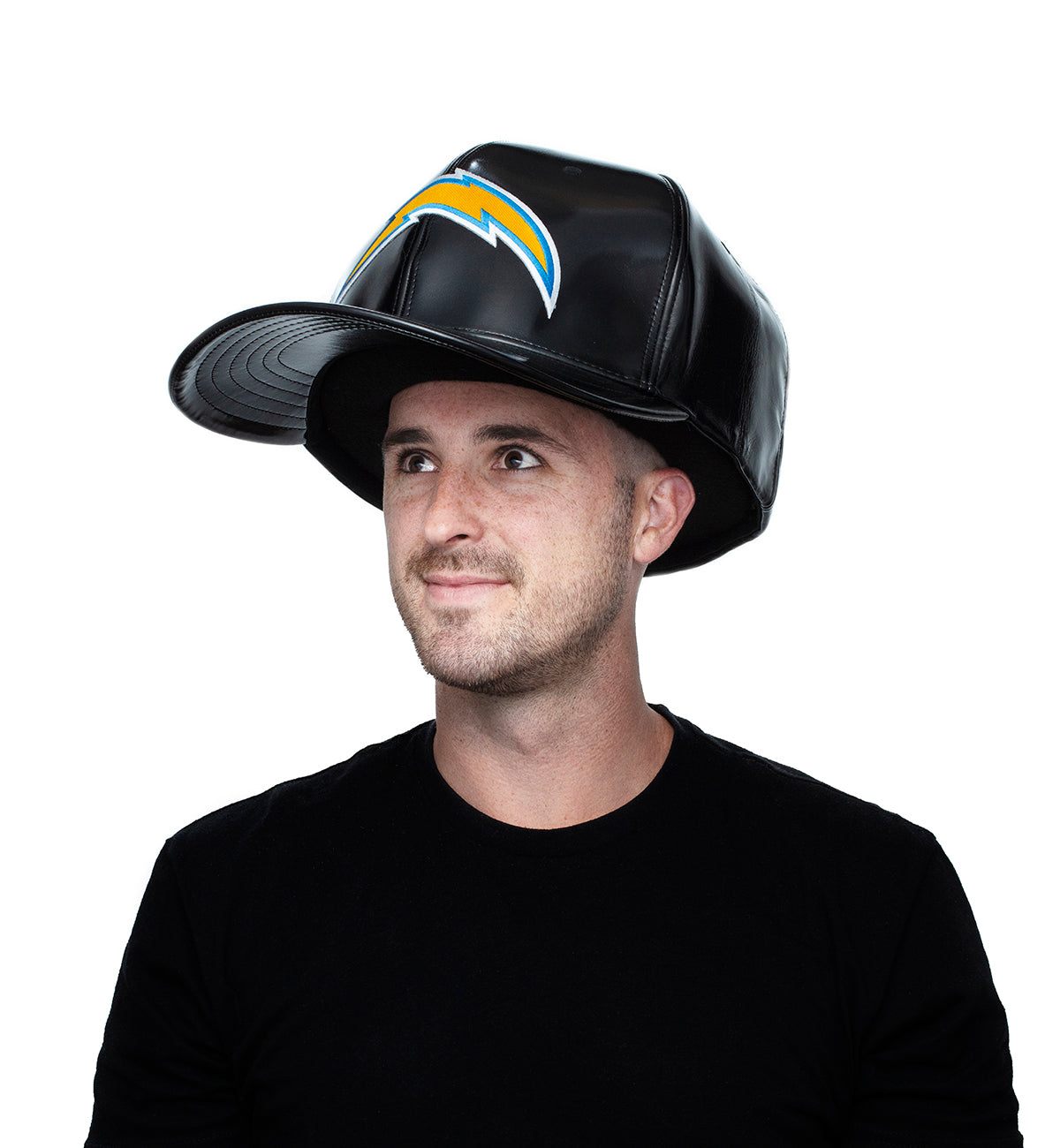 Los Angeles Chargers "Chrome Dome" Noggins