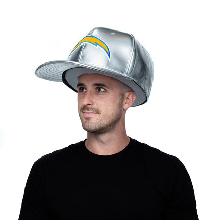 Los Angeles Chargers "Chrome Dome" Noggins