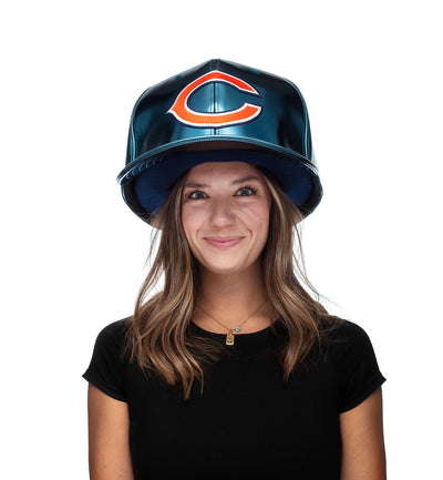 Chicago Bears "Chrome Dome" Noggins