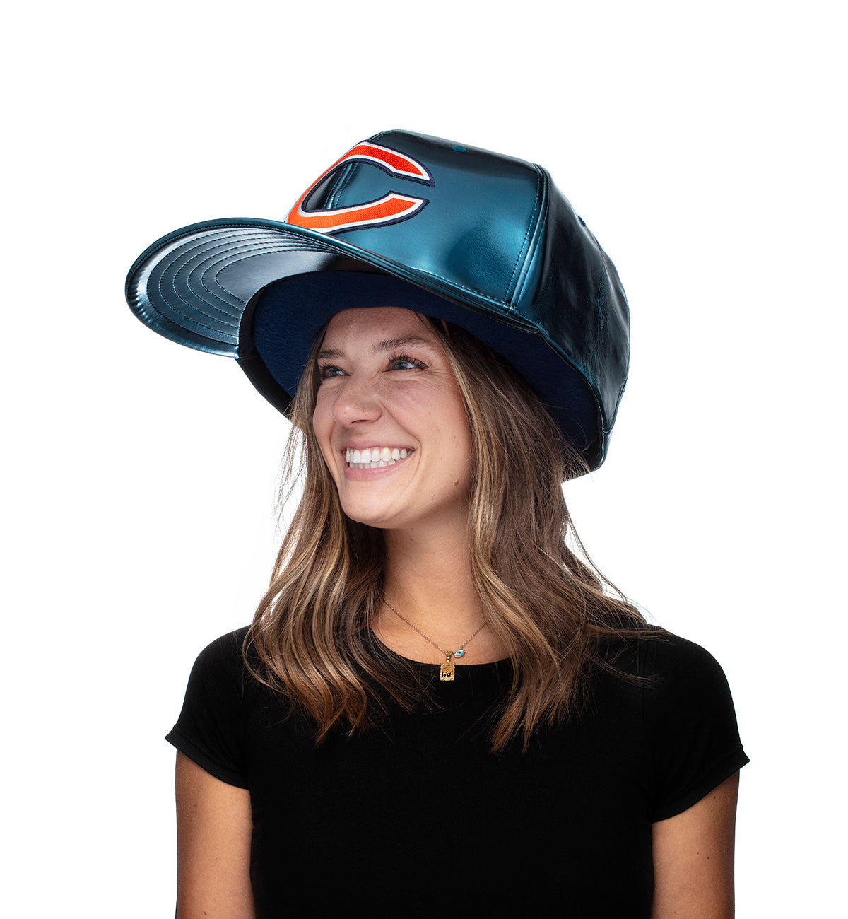 Chicago Bears "Chrome Dome" Noggins