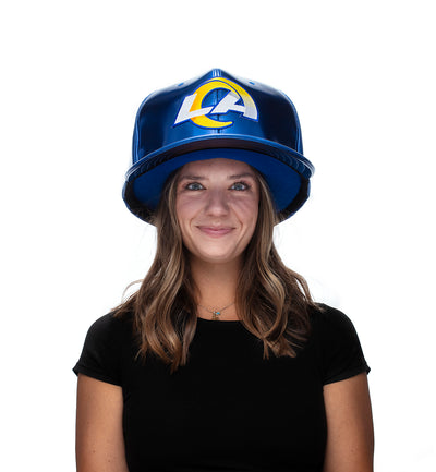 Los Angeles Rams "Chrome Dome" Noggins