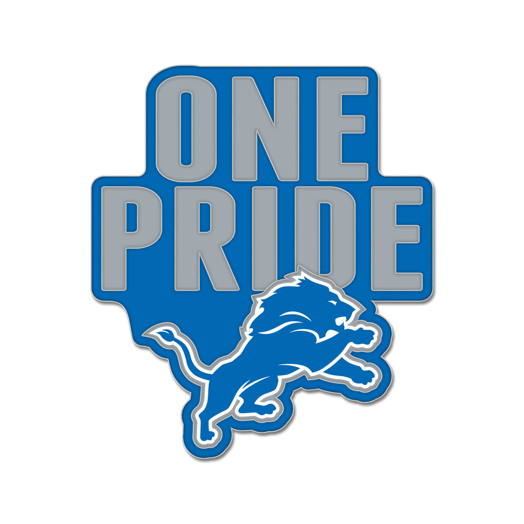 Detroit Lions Slogan Pin