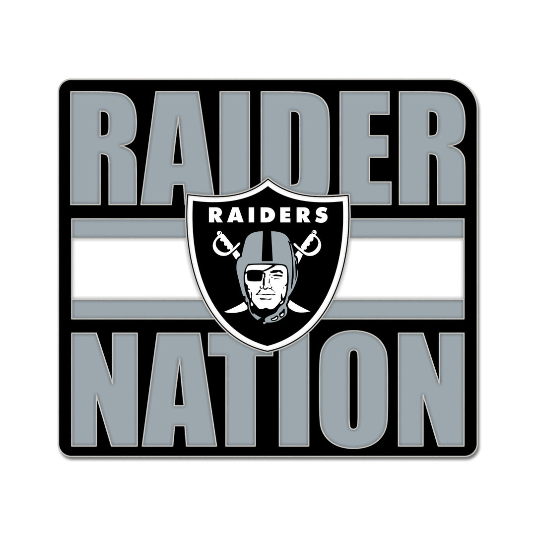 Las Vegas Raiders Slogan "Wincraft" Collectible Pin