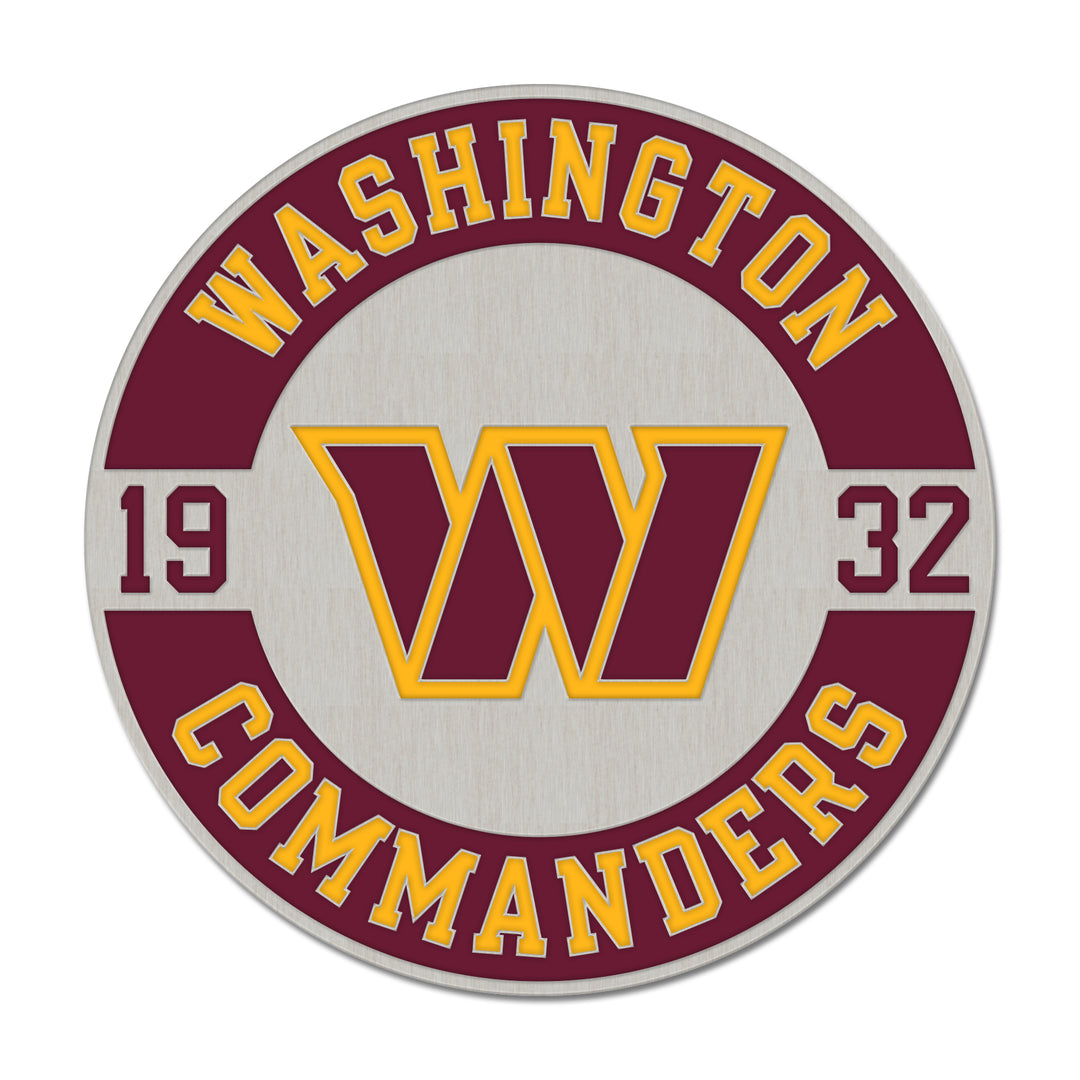 Washington Commanders Established "Wincraft" Collectible Pin