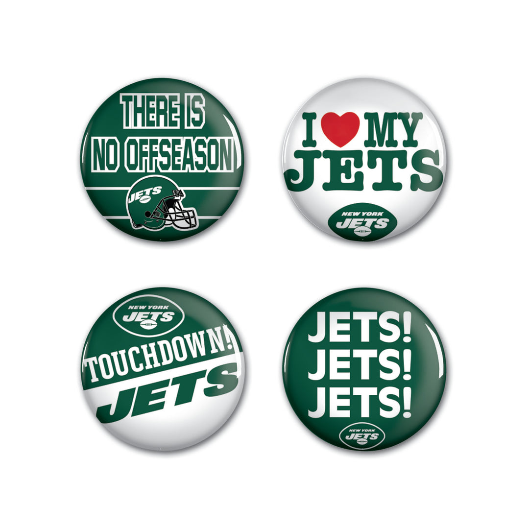 New York Jets Button Pack