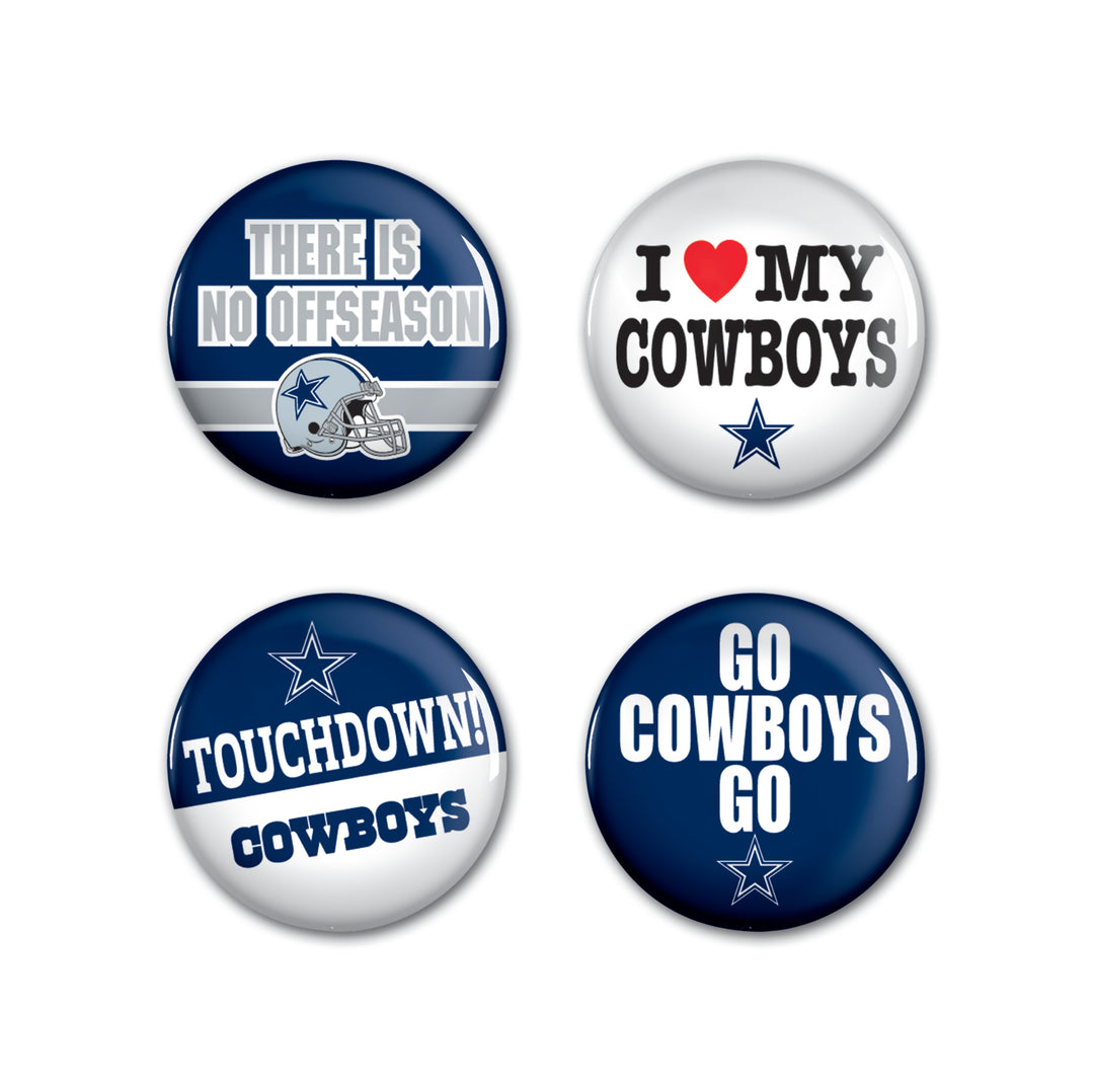 Dallas Cowboys Button Pack