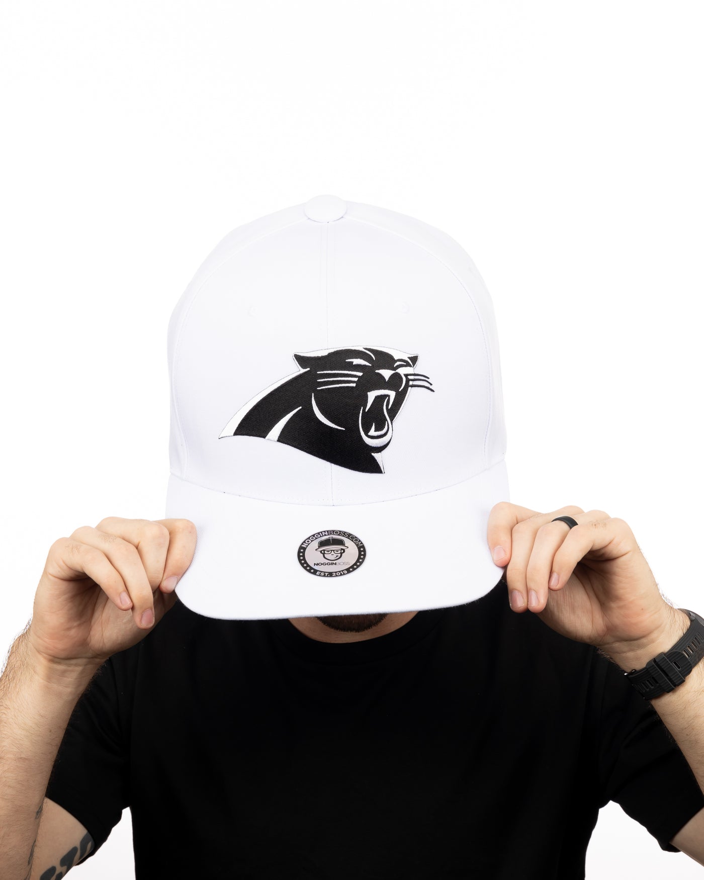 Carolina Panthers "Blank Canvas" Noggin