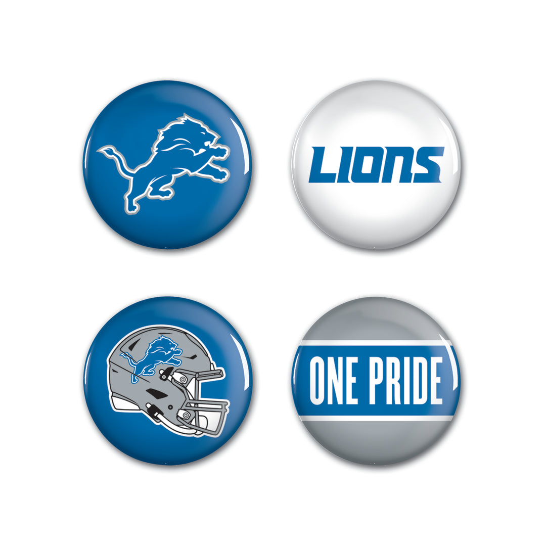 Detroit Lions Button Pack