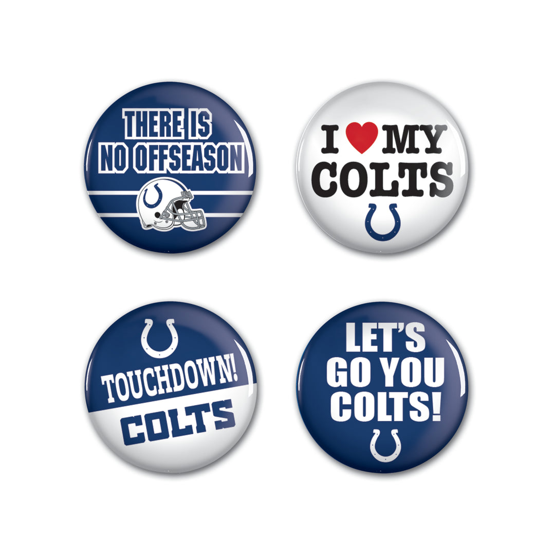 Indianapolis Colts Button Pack