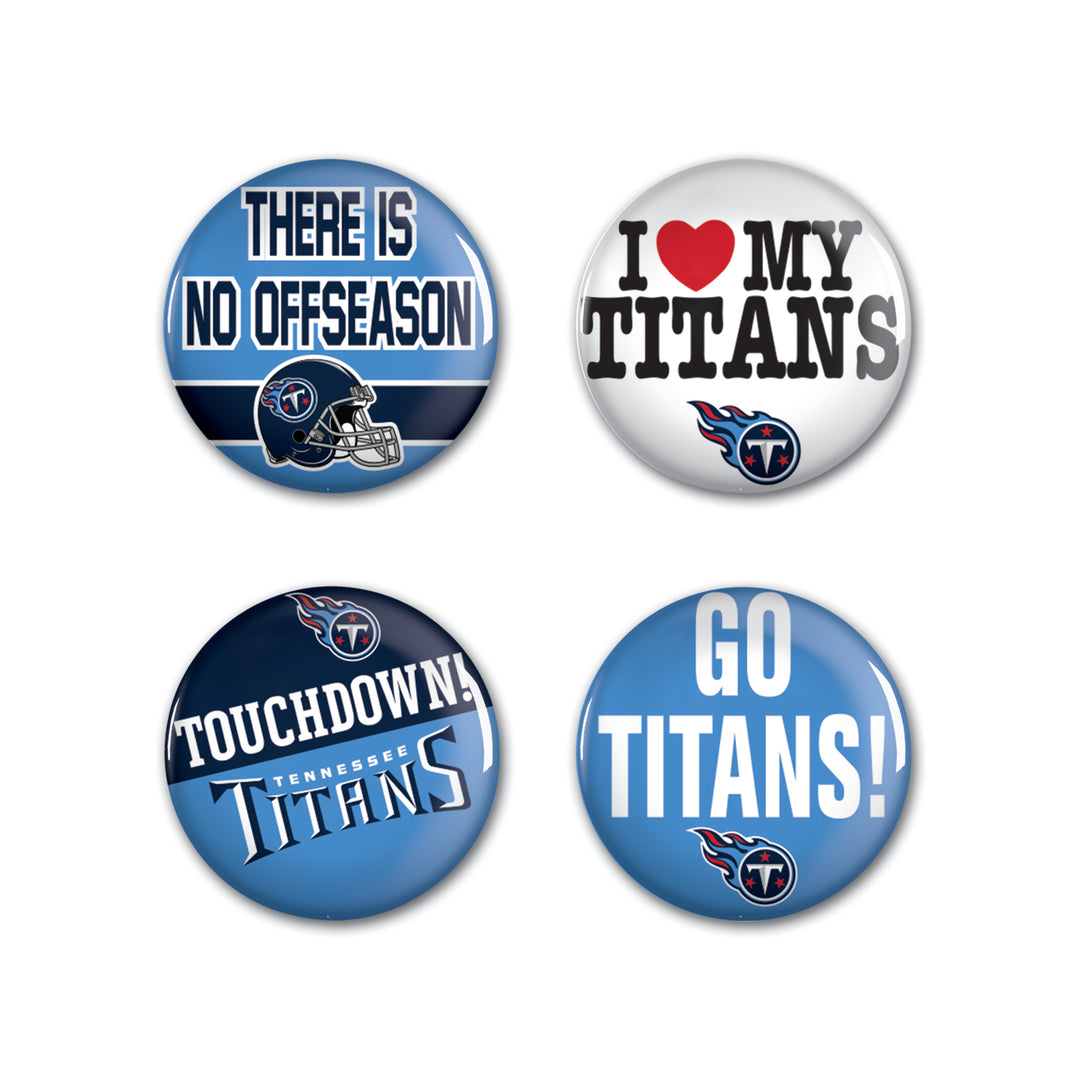 Tennessee Titans Button Pack