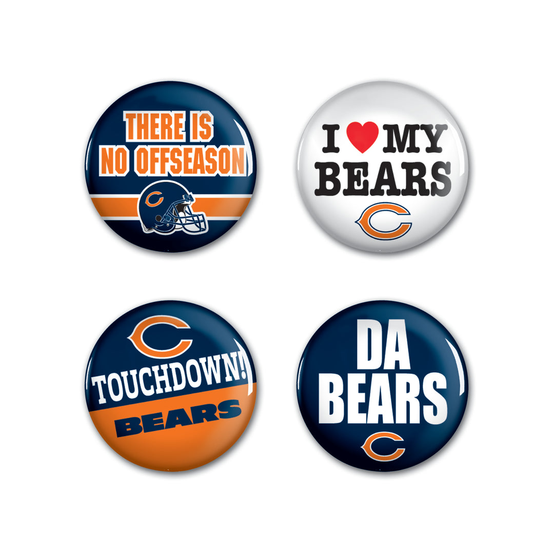 Chicago Bears Button Pack