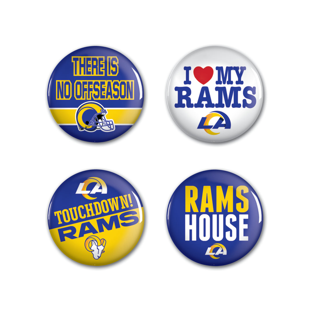 Los Angeles Rams Button Pack