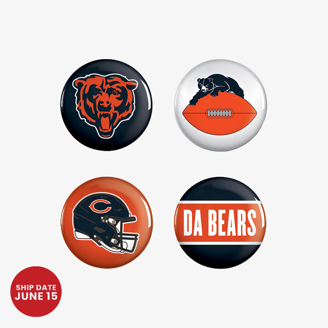 Chicago Bears Button Pack