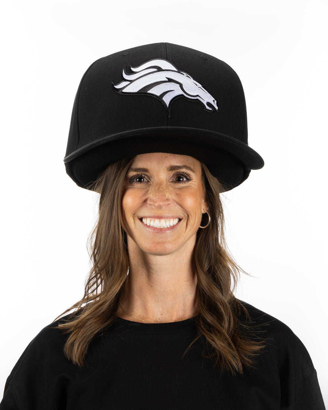 Denver Broncos "Blackout" Noggin