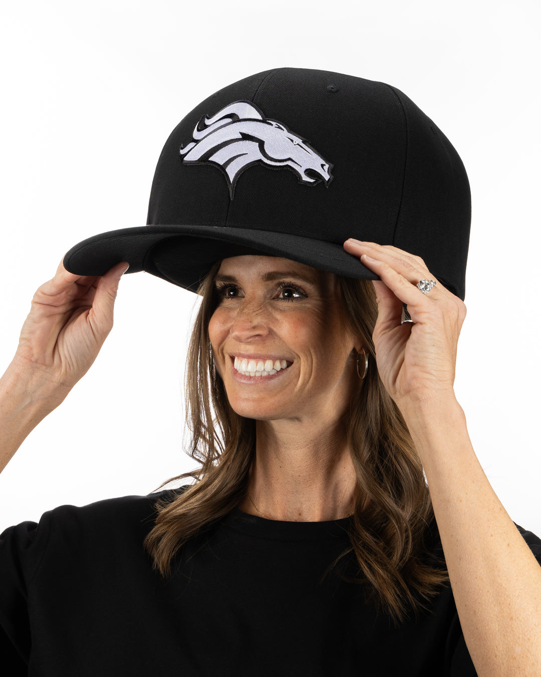 Denver Broncos "Blackout" Noggin