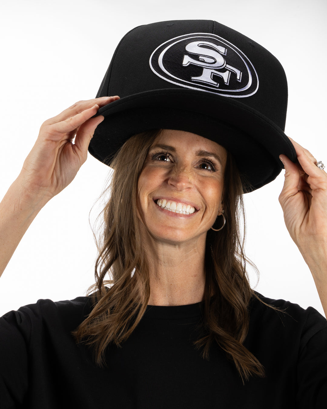 San Francisco 49er's "Blackout" Noggin