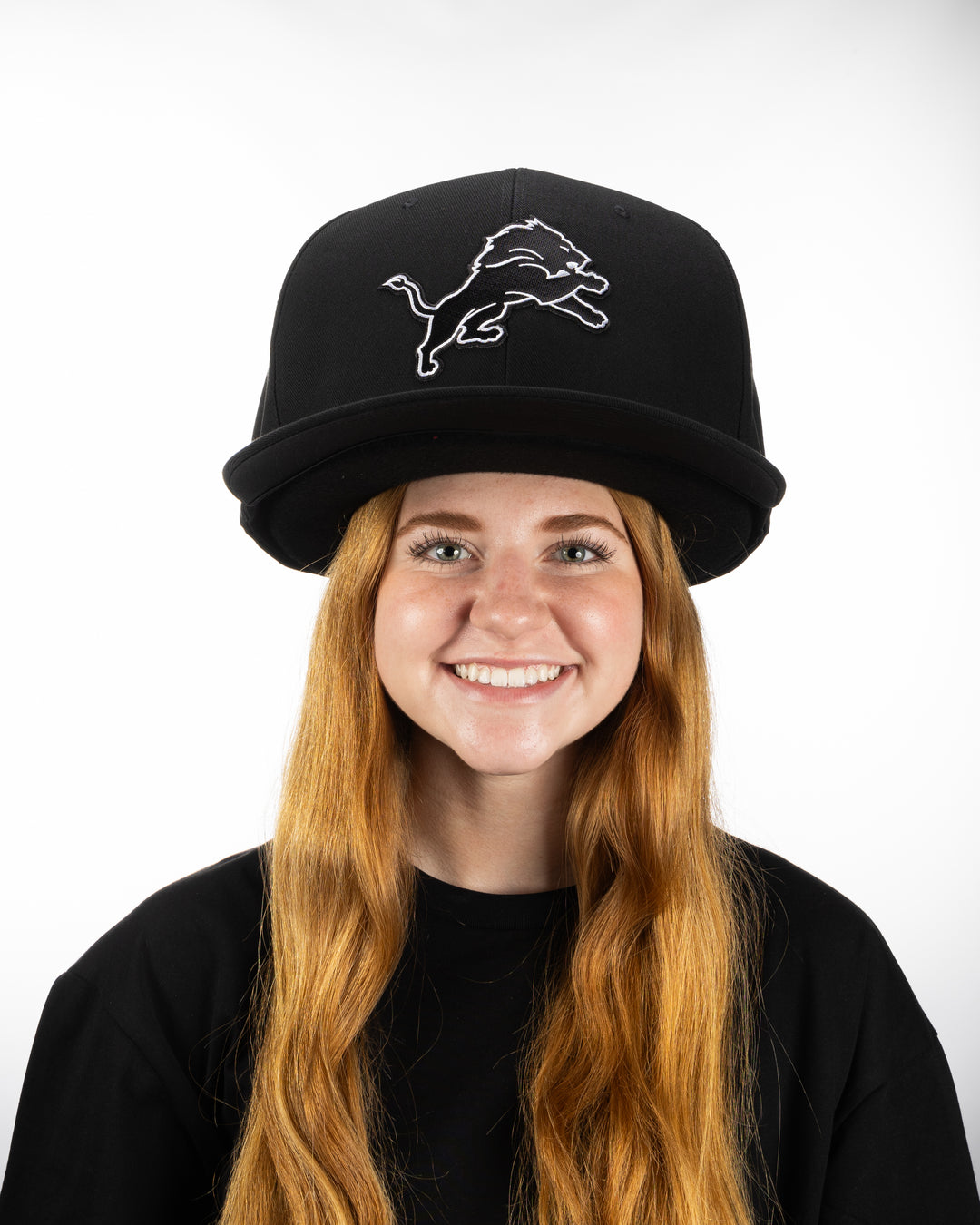 Detroit Lions "Blackout" Noggin