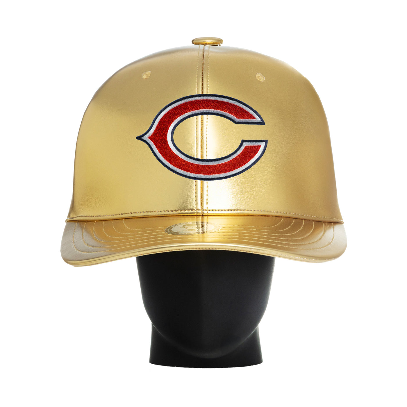 Chicago Bears "Chrome Dome" Noggins