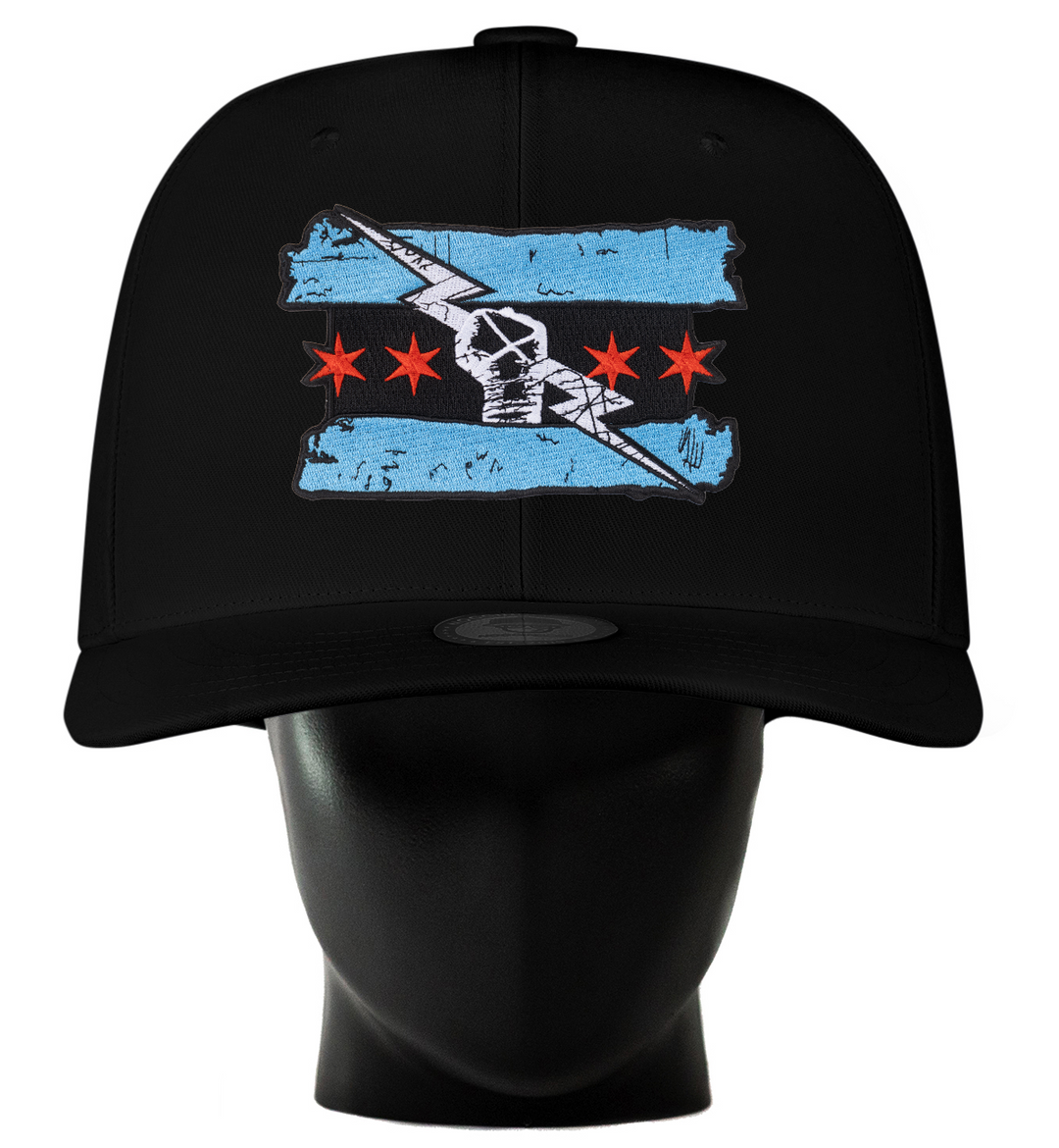 CM Punk Alternate 4 Patch Noggin Bundle