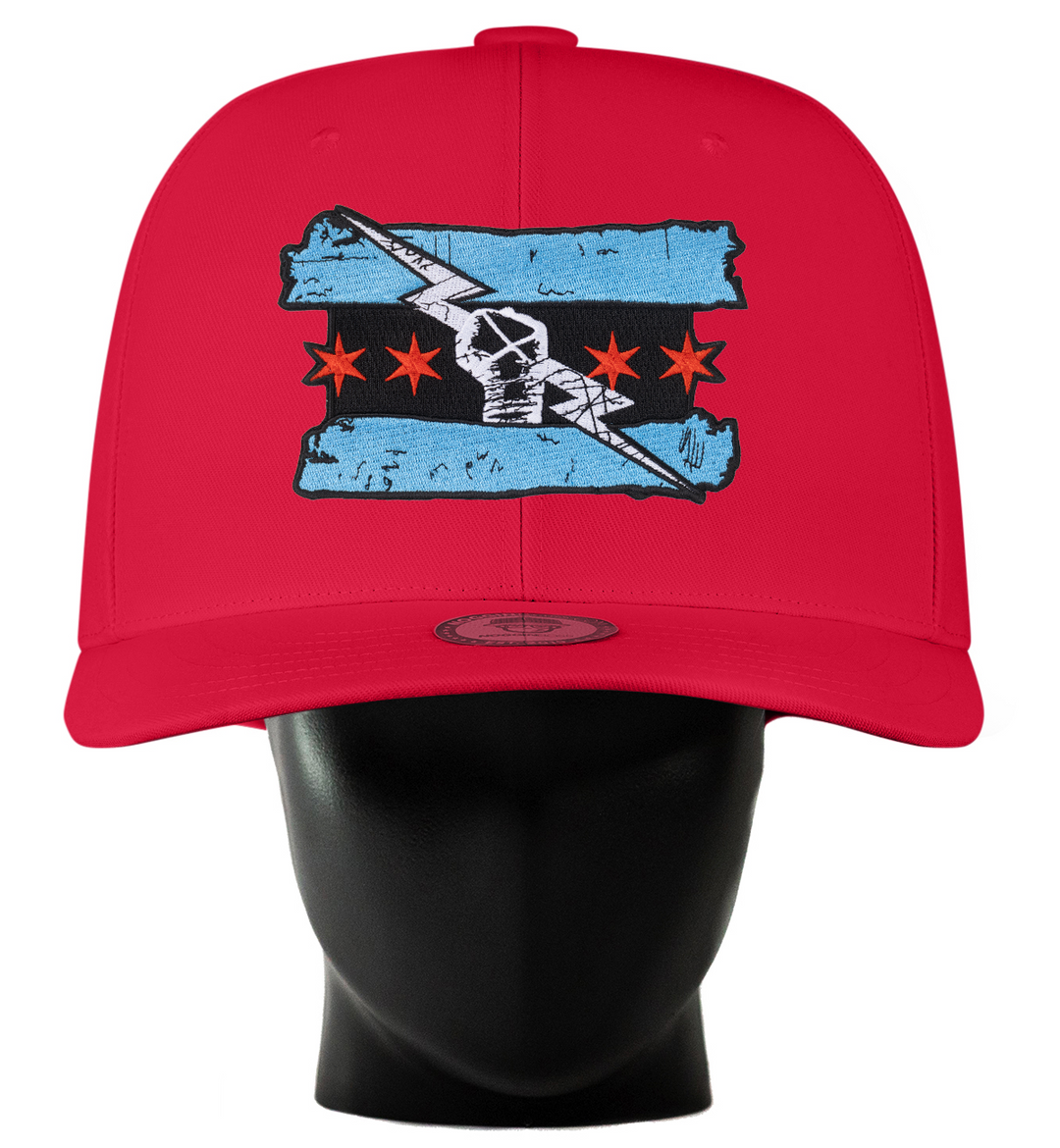 CM Punk Alternate 4 Patch Noggin Bundle