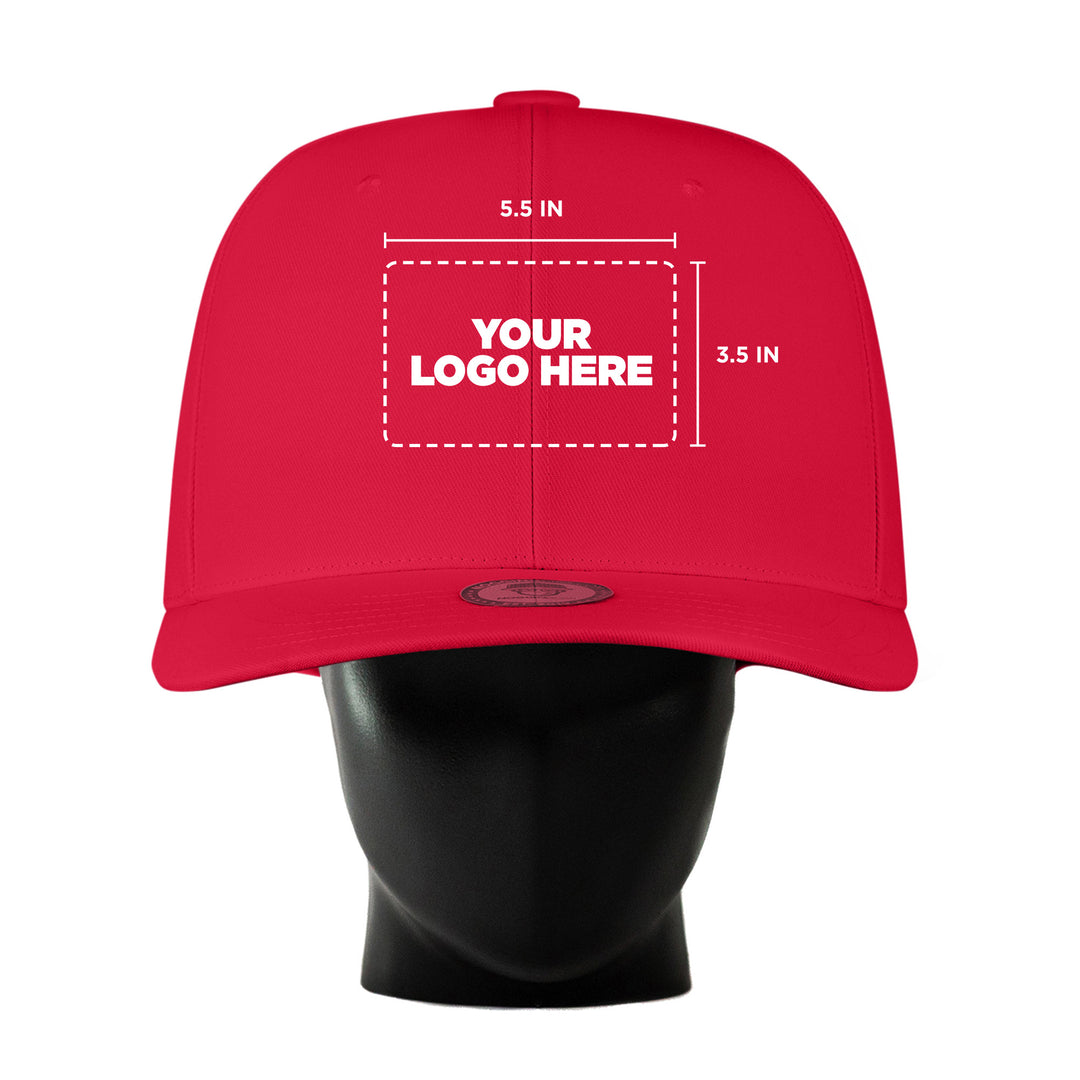 Red L/XL Custom Noggin