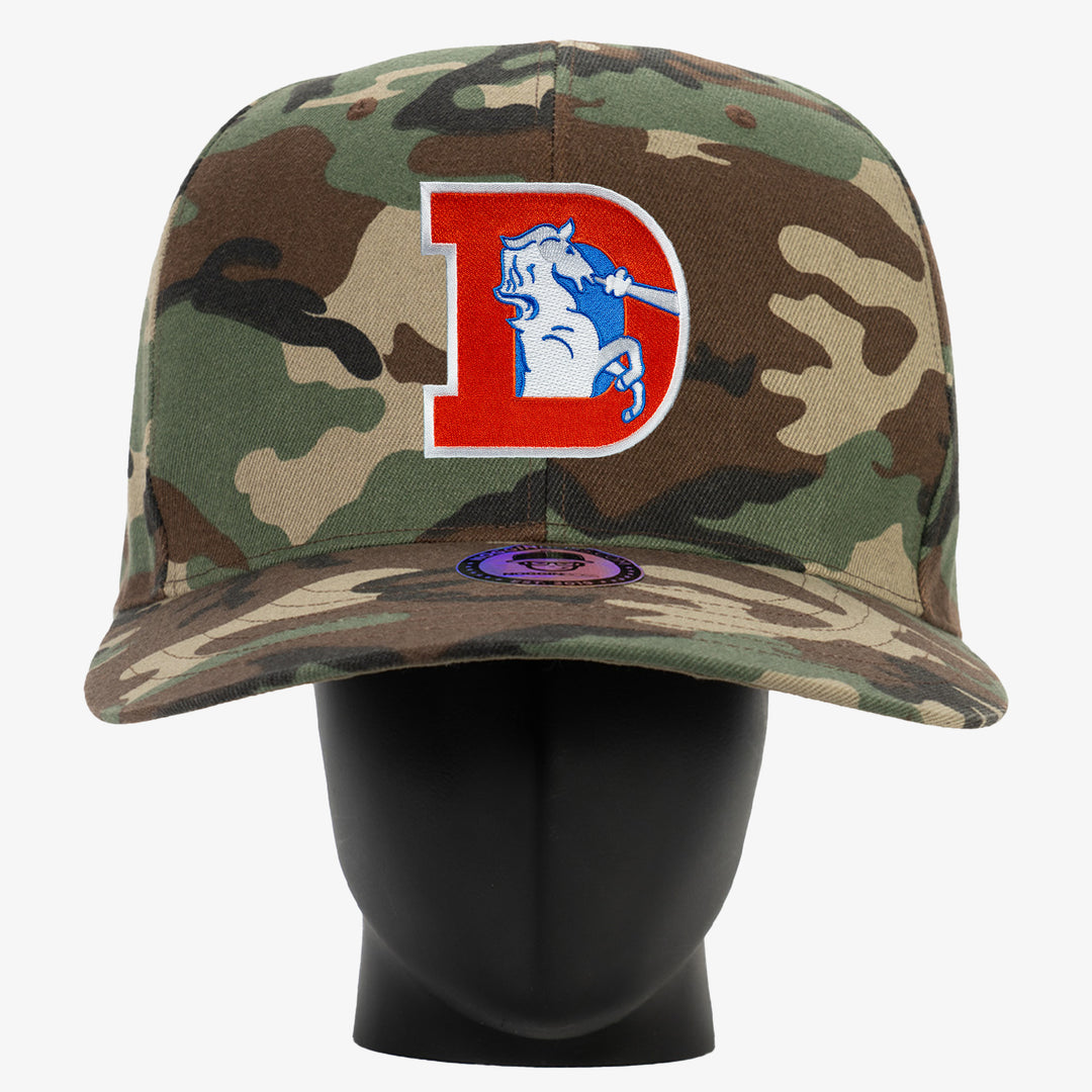 Denver Broncos Throwback Camo NogginBoss