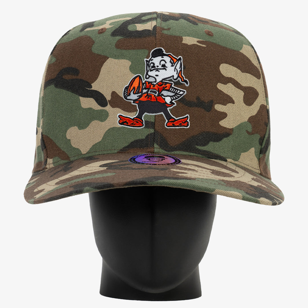 Cleveland Browns Throwback Camo NogginBoss