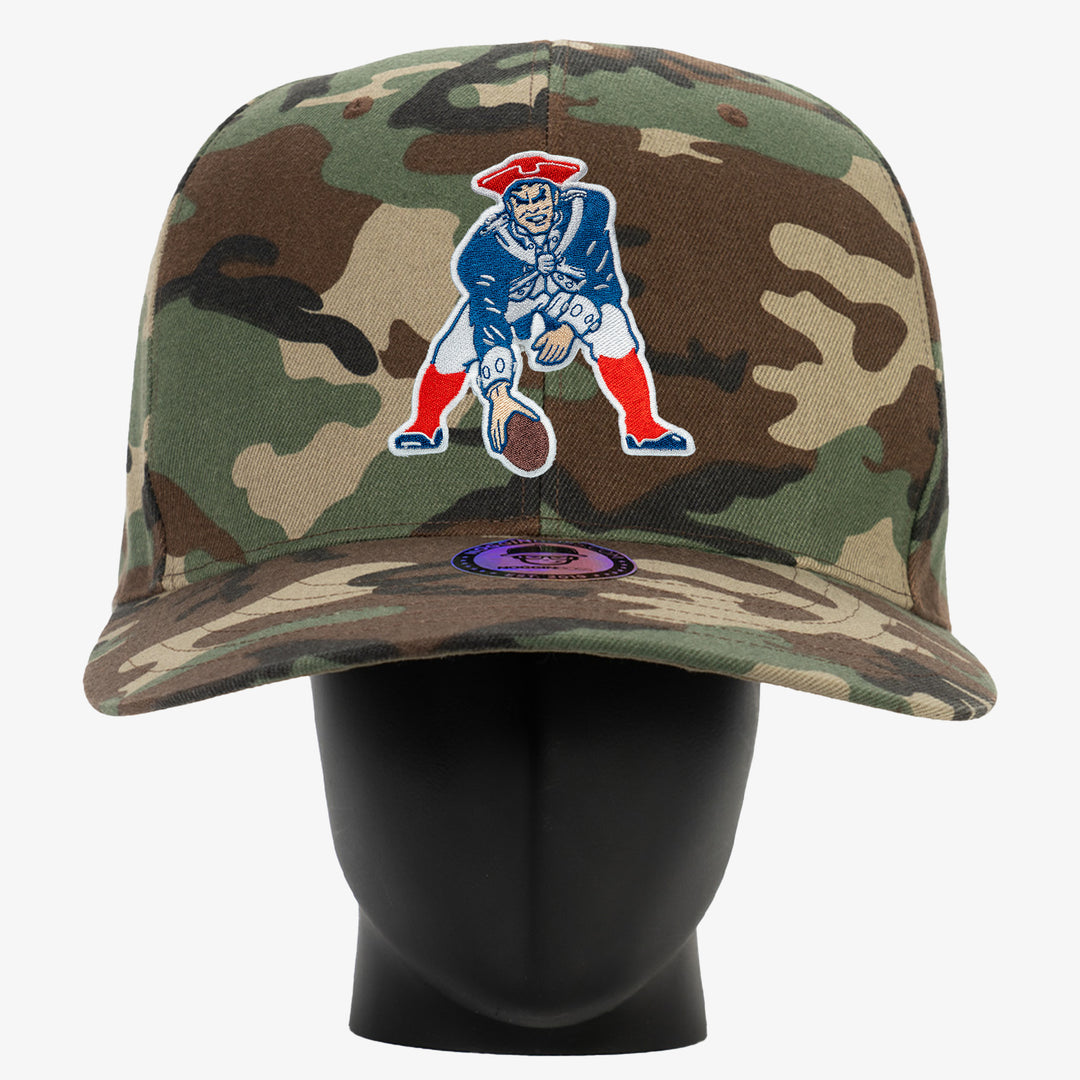 New England Patriots Throwback Camo NogginBoss