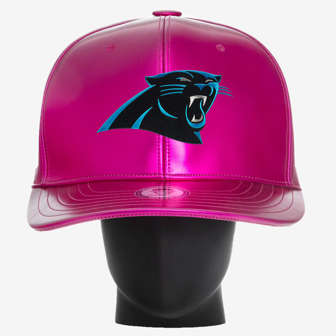 Carolina Panthers "Chrome Collection" Pink NogginBoss