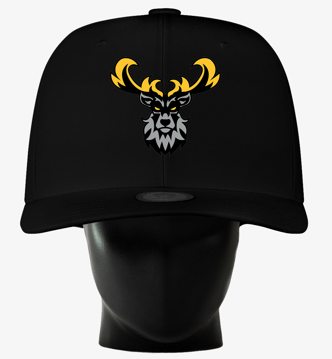 Black Centerville High Elkhead Logo Hat
