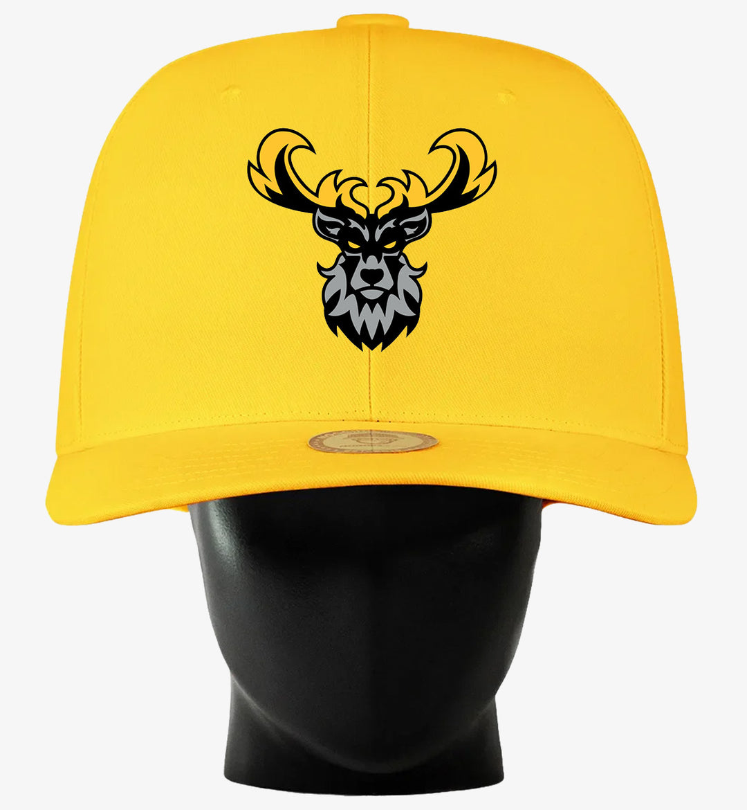 Yellow Centerville High Elkhead Logo Hat