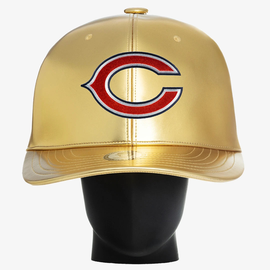 Chicago Bears "Chrome Dome" Noggins