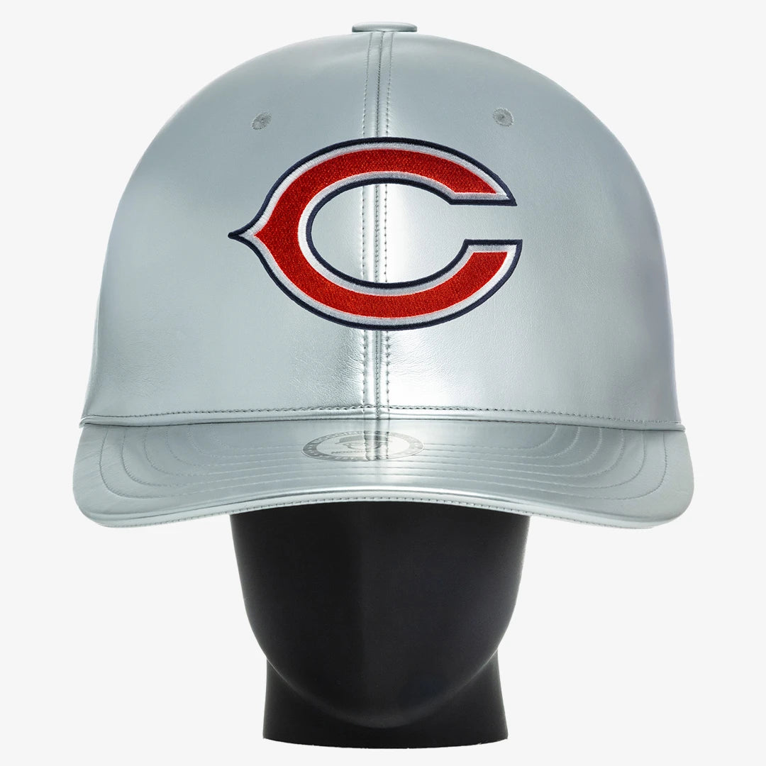 Chicago Bears "Chrome Dome" Noggins