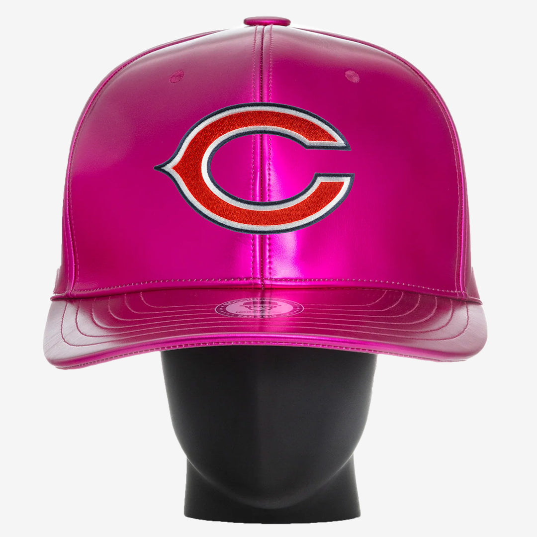 Chicago Bears "Chrome Collection" Pink NogginBoss