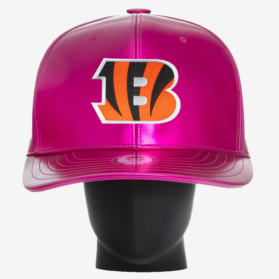 Cincinnati Bengals "Chrome Collection" Pink NogginBoss
