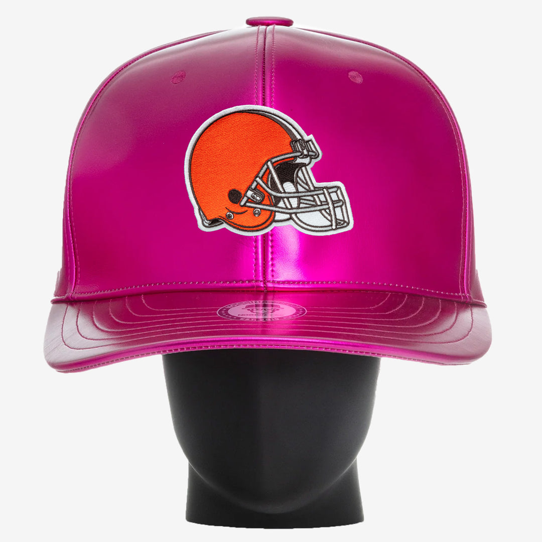 Cleveland Browns "Chrome Collection" Pink NogginBoss
